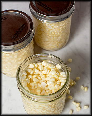 Sour sweet corn, from Garden & Gun.